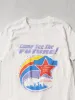 Vintage 98' White "Come See The Future" Singled Stitched Graphic Tee (XS) sold by Rebalance Vintage