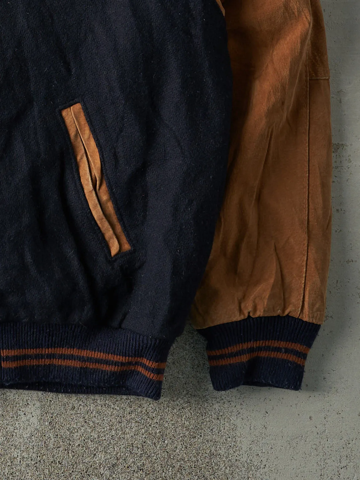 Vintage 80s Navy Blue XXXX Beer Wool Varsity Jacket (L) sold by Rebalance Vintage product image thumbnail 3