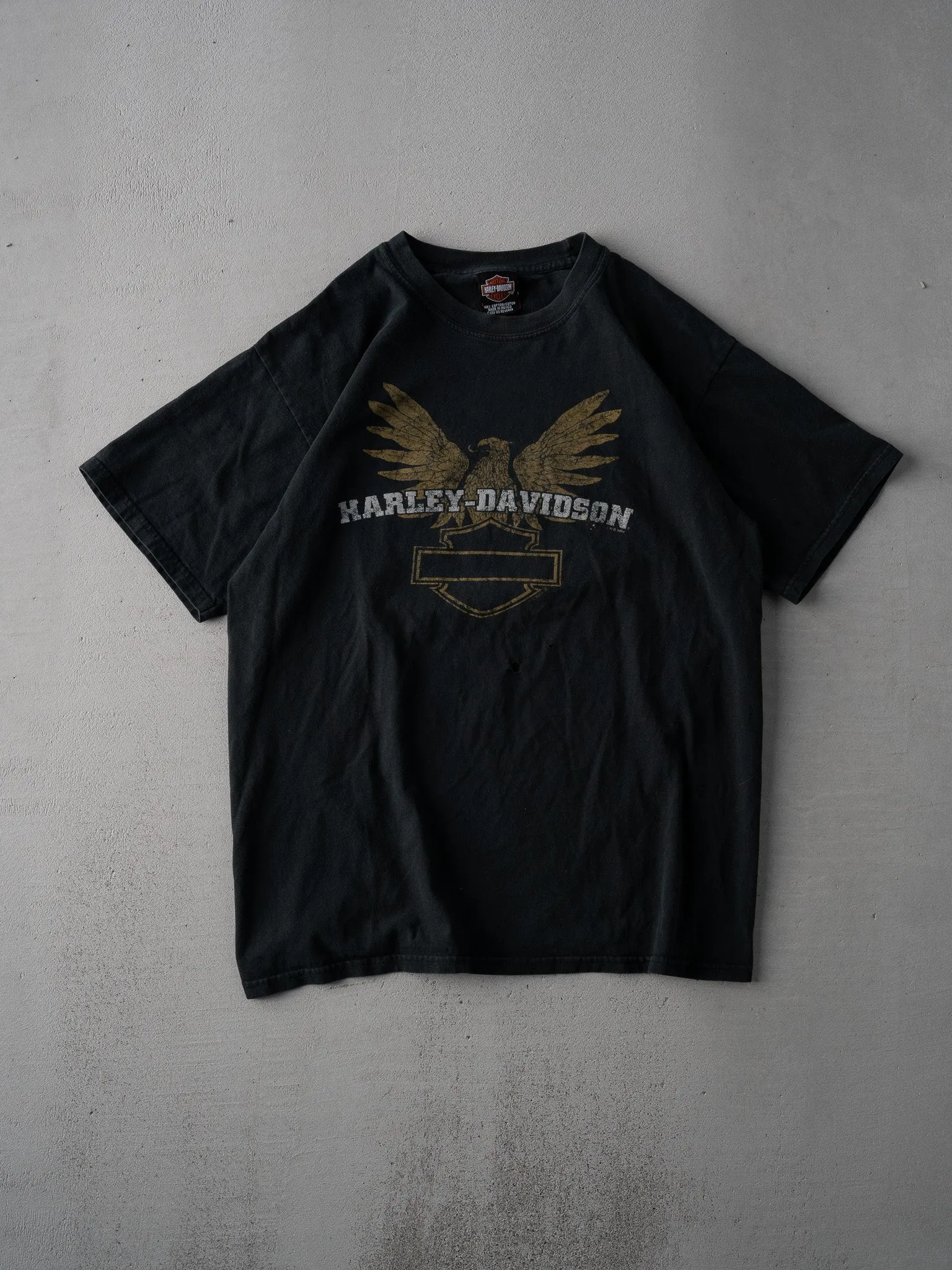 Vintage 04' Black Harley Davidson Tuttlingen Germany Tee (M) sold by Rebalance Vintage