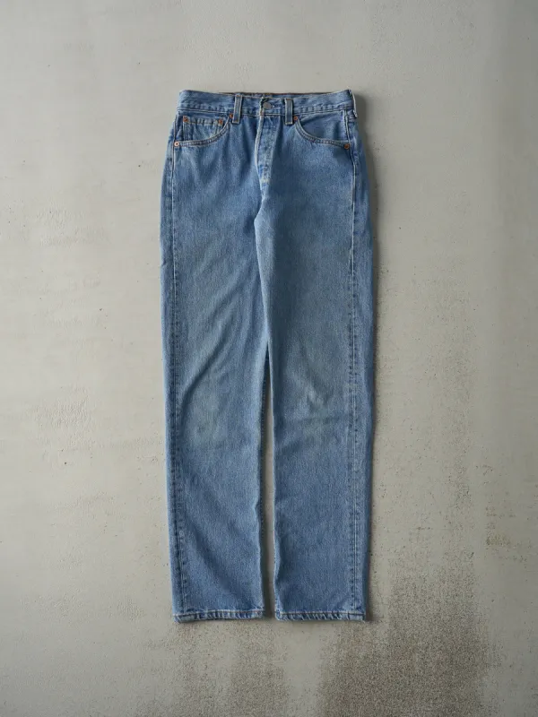 Vintage 90s Light Wash Levi's 501 Jeans (28x31) sold by Rebalance Vintage