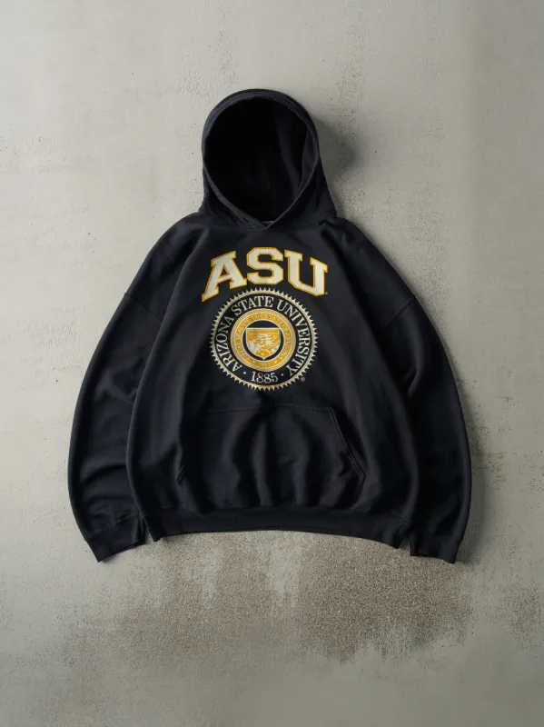 Vintage Y2K Black Arizona State University Hoodie (L) sold by Rebalance Vintage