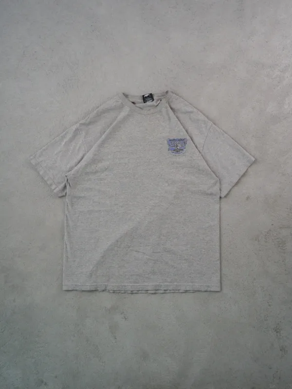 Vintage 05' Grey Lawdhlin Graphic Tee (M) sold by Rebalance Vintage