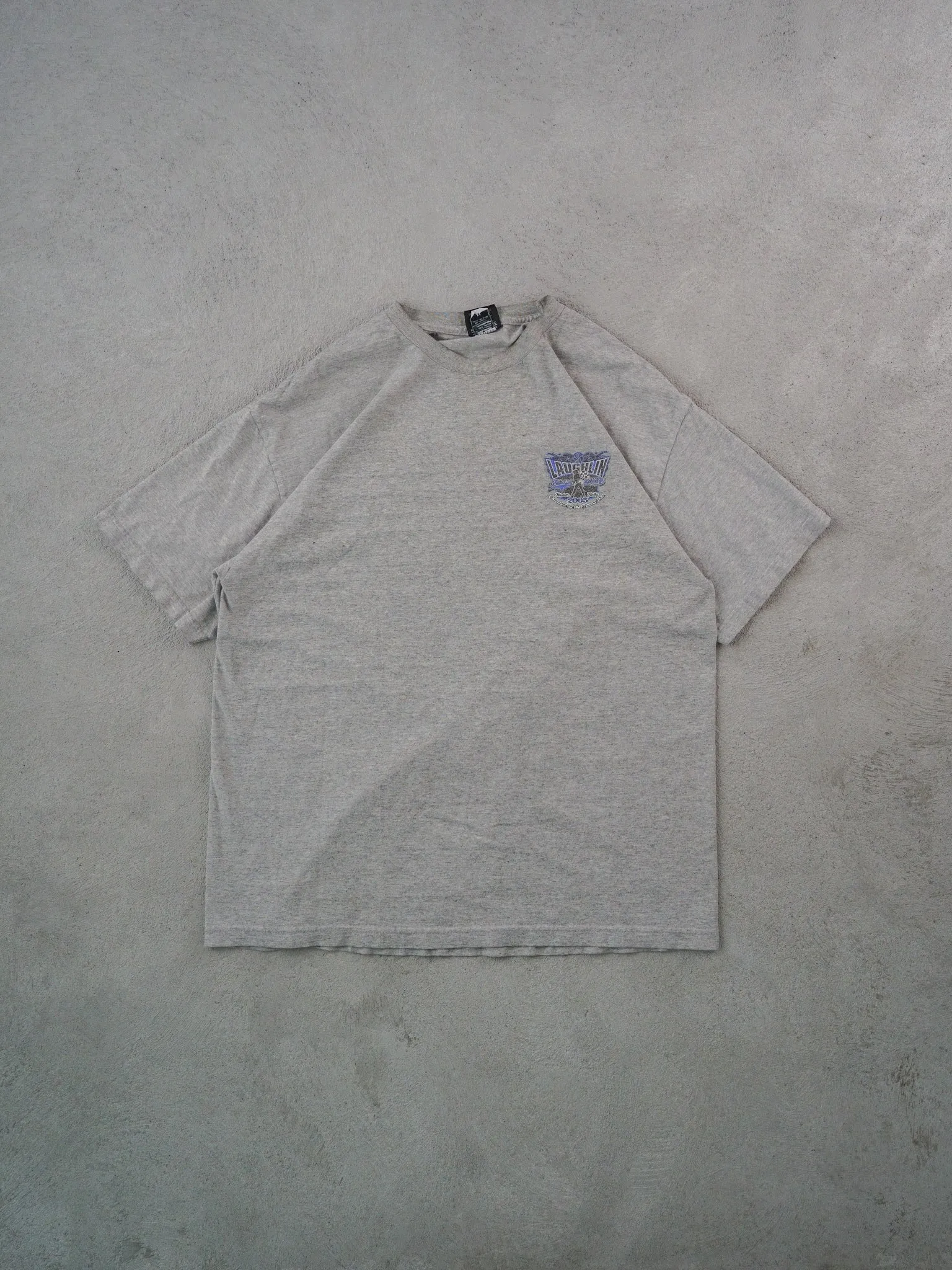 Vintage 05' Grey Lawdhlin Graphic Tee (M) sold by Rebalance Vintage