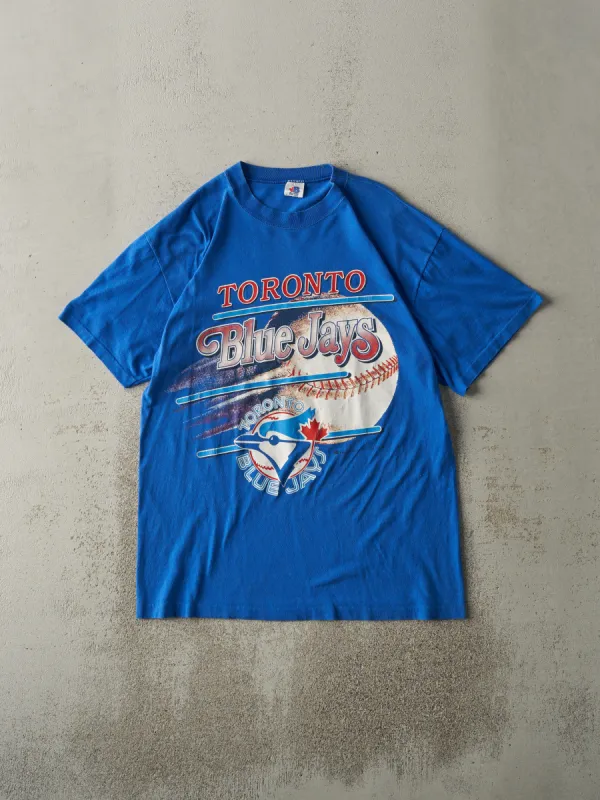 Vintage 93' Blue Toronto Blue Jays Tee (M/L) sold by Rebalance Vintage