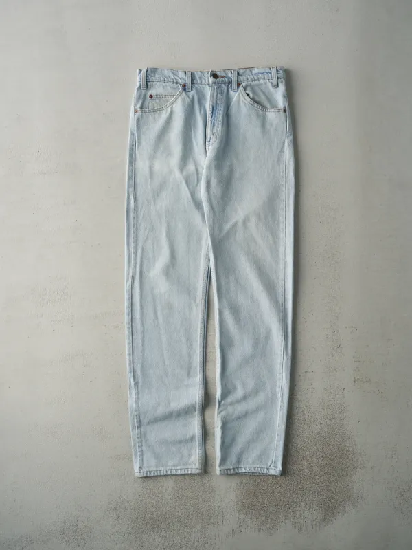 Vintage 90s Light Light Wash Levi's 505 Orange Tab Jeans (32x33) sold by Rebalance Vintage