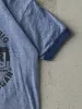 Vintage 80s Blue Biggar Saskatchewan Ringer Tee (XXS) sold by Rebalance Vintage