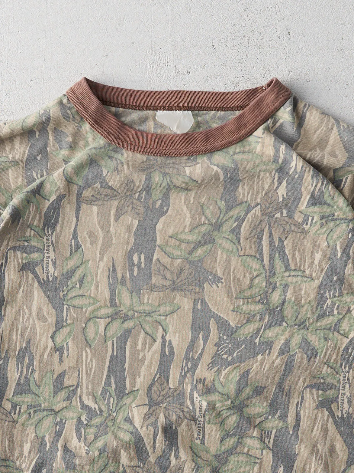 Vintage 90s Smokey Branch Camo Long Sleeve Shirt (M) sold by Rebalance Vintage product image thumbnail 2