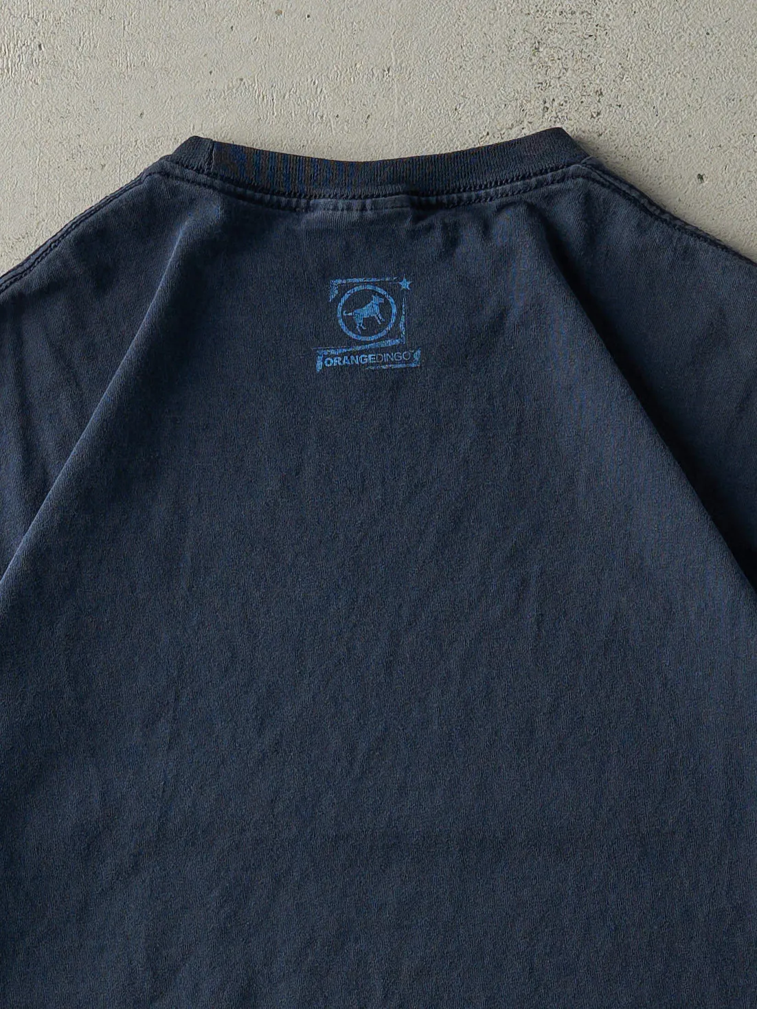 Vintage Y2K Navy Blue "I'm Not Aging. I'm Increasing In Value" Slogan Tee (M) sold by Rebalance Vintage product image thumbnail 4