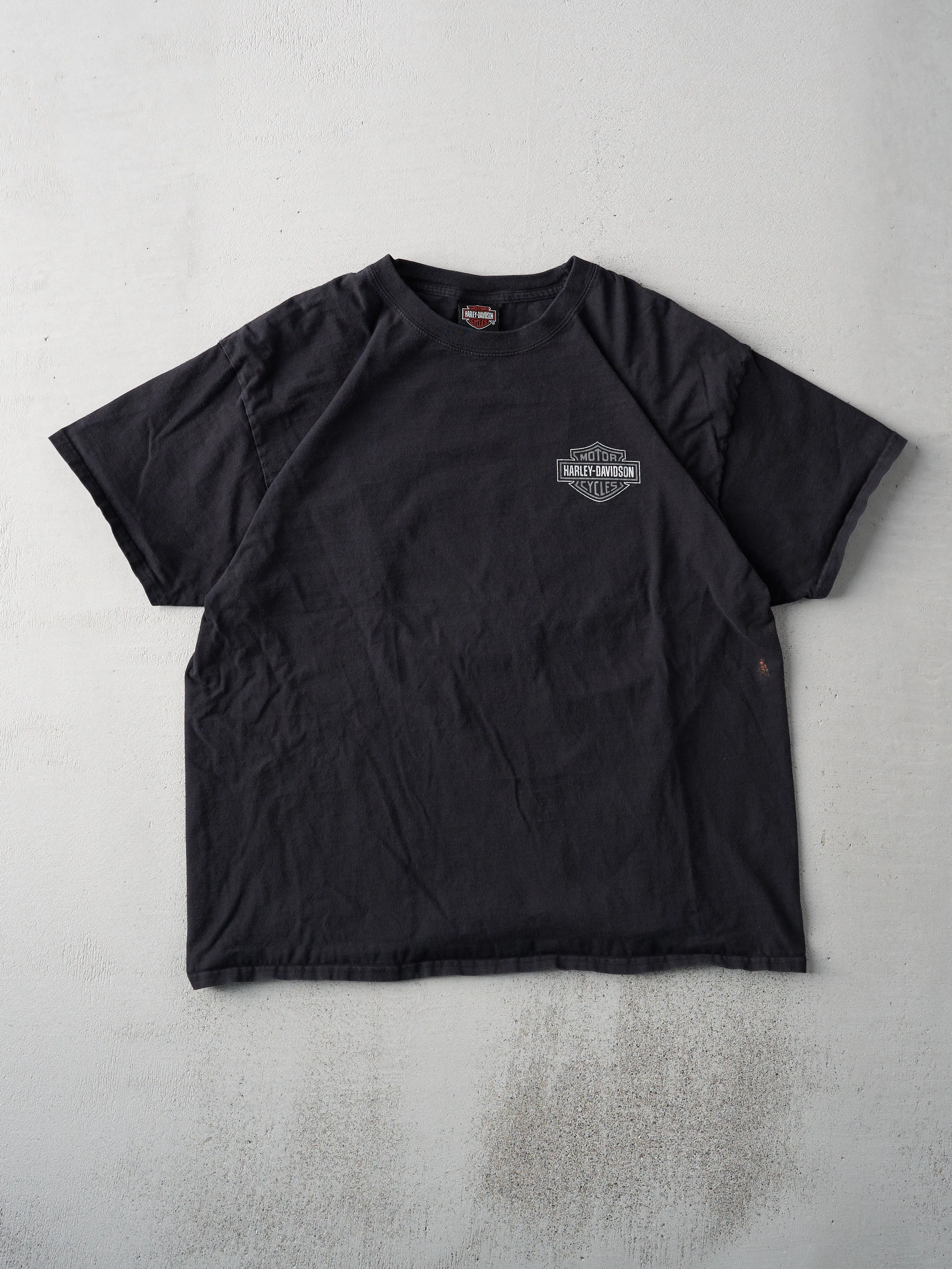 Vintage Black Harley Davidson New York Tee (L) sold by Rebalance Vintage product image thumbnail 2