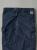 Vintage Y2K Navy Relaxed Fit Carhartt Cargo Work Pants (32x31.5) sold by Rebalance Vintage