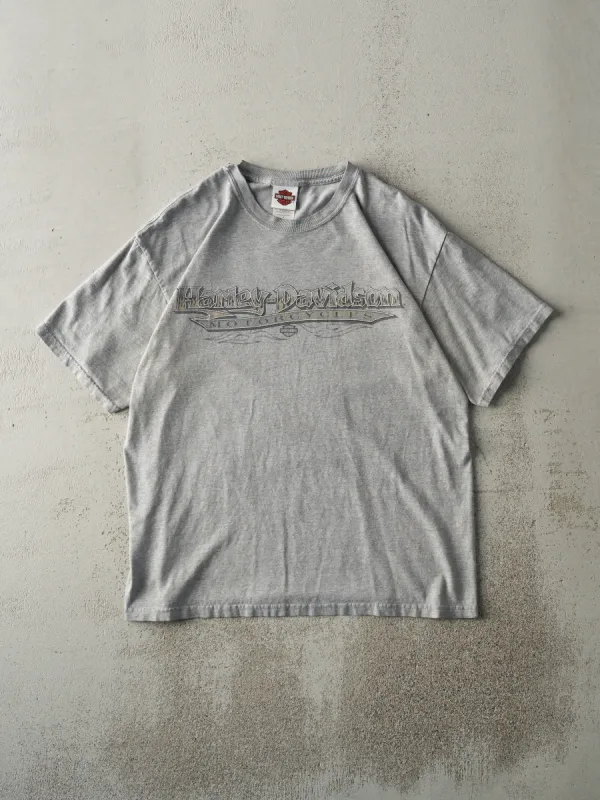 Vintage 04' Grey Avon Ohio Harley Davidson Tee (M) sold by Rebalance Vintage
