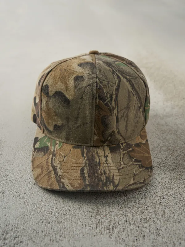 Vintage 90s Advantage Camo Snapback Hat sold by Rebalance Vintage