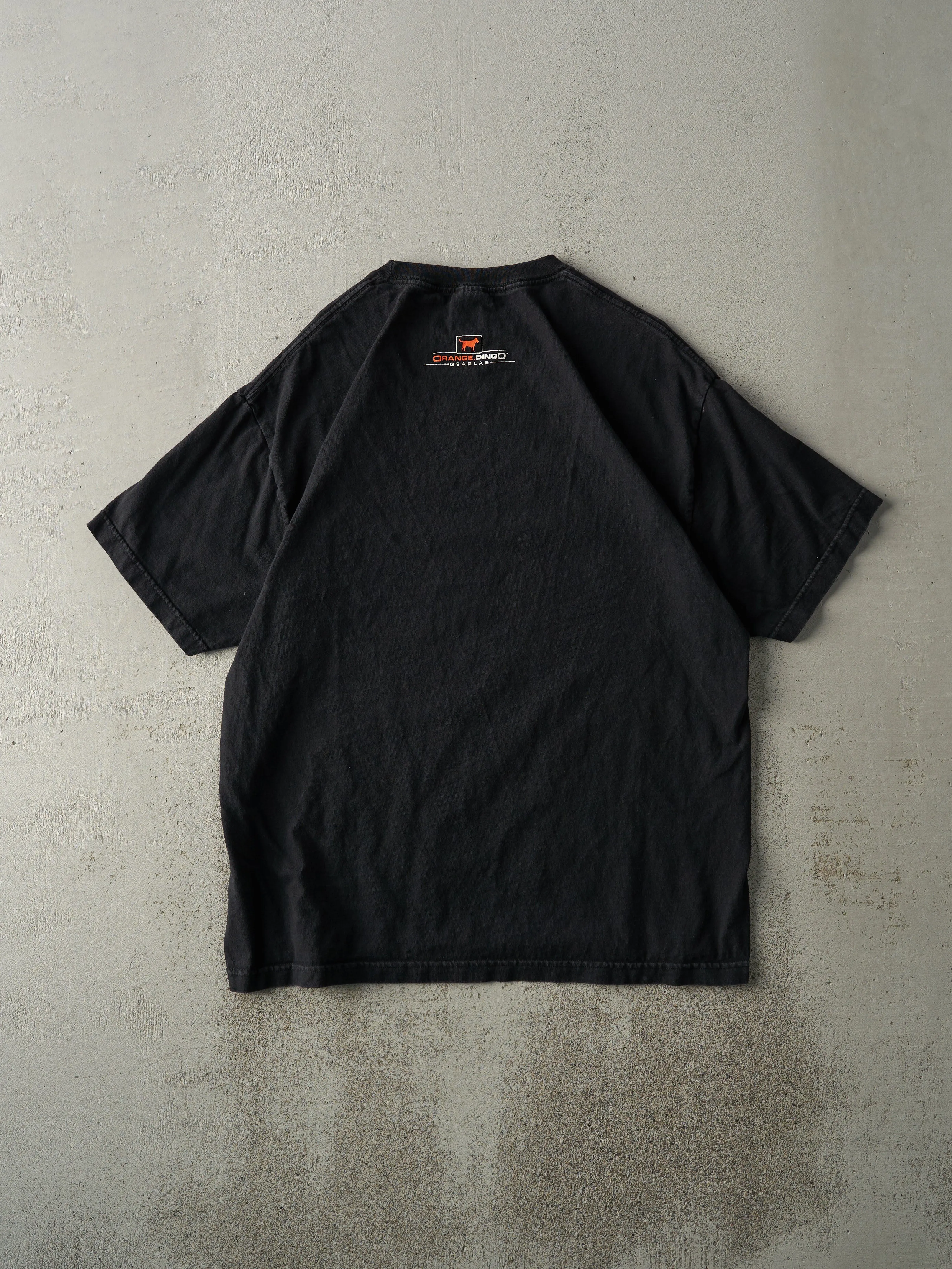 Vintage Y2K Black "Many Many Years Ago.." Slogan Tee (M) sold by Rebalance Vintage product image thumbnail 2