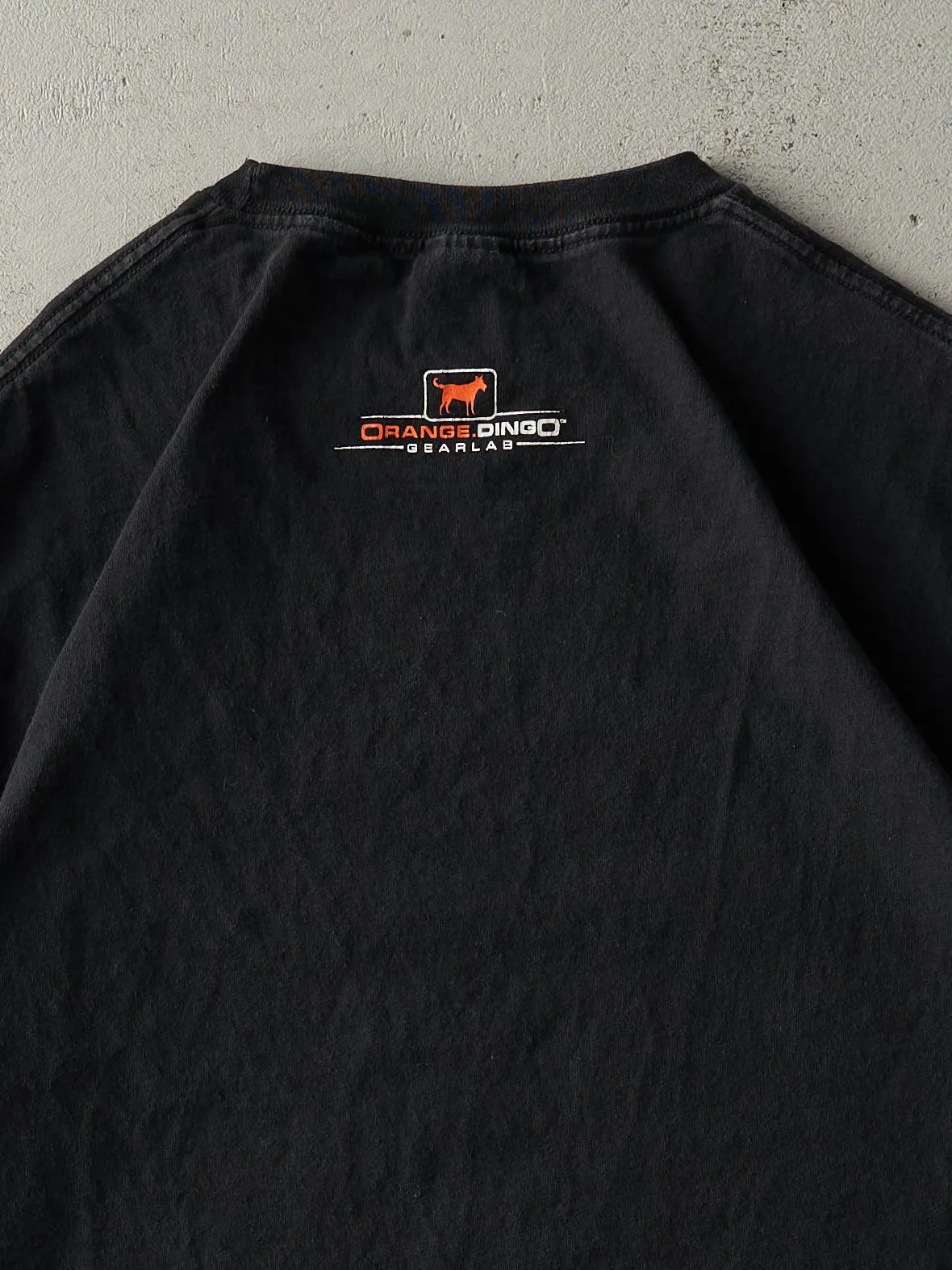 Vintage Y2K Black "Many Many Years Ago.." Slogan Tee (M) sold by Rebalance Vintage product image thumbnail 4