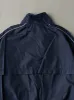 Vintage 90s Navy Blue Nike Zip Up Windbreaker Jacket (L) sold by Rebalance Vintage