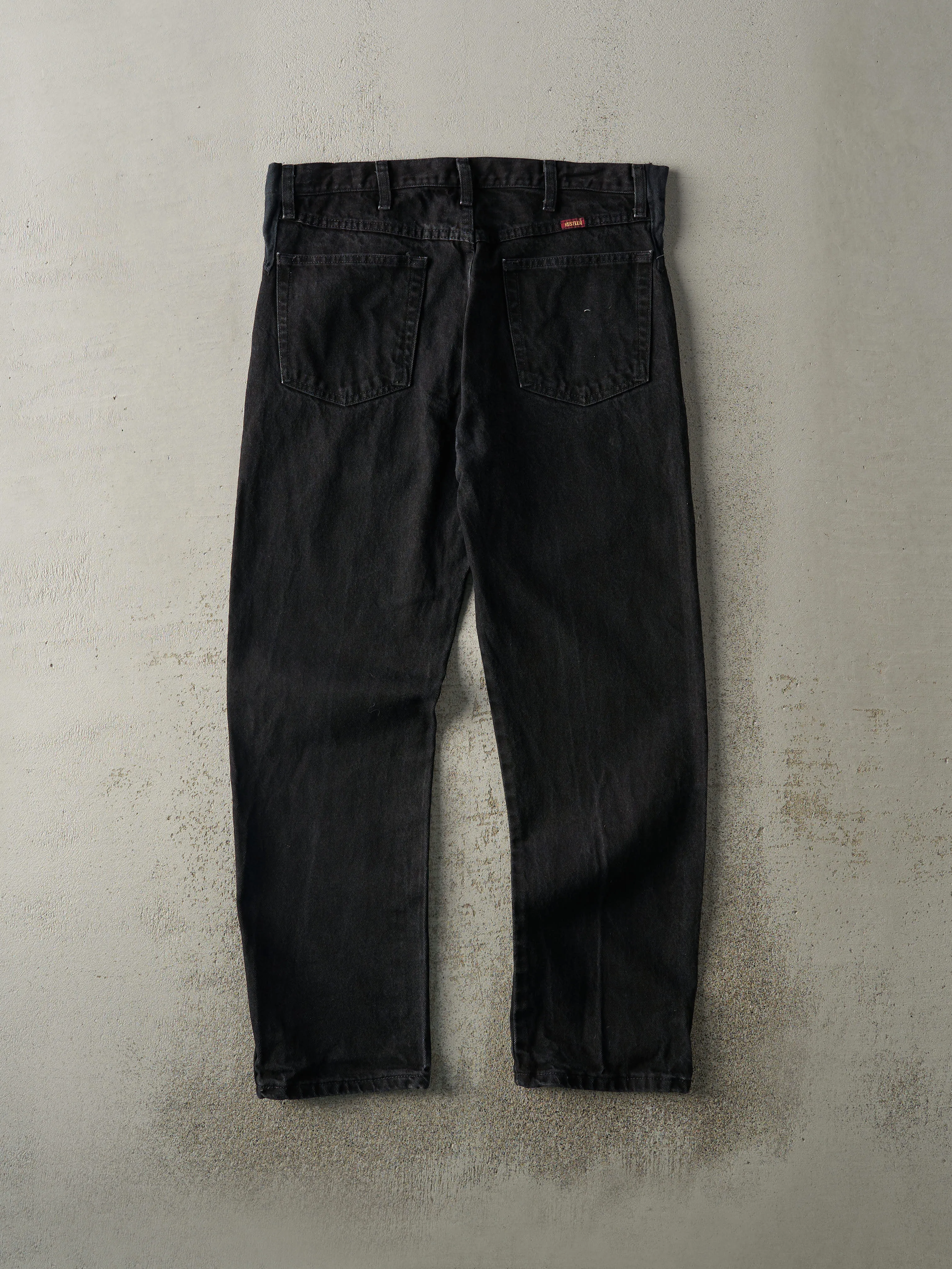 Vintage Y2K Black Rustler Denim Pants (34x30) sold by Rebalance Vintage product image thumbnail 2