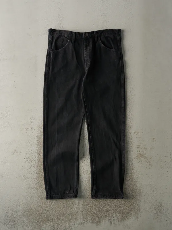 Vintage Y2K Black Rustler Denim Pants (34x30) sold by Rebalance Vintage