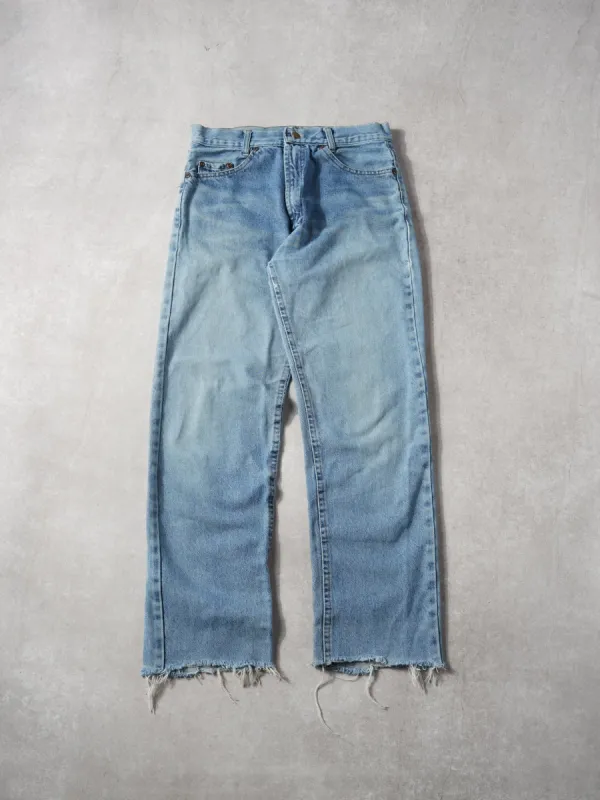 Vintage 90s Light Washed Blue Lee Denim Jeans (28x28) sold by Rebalance Vintage
