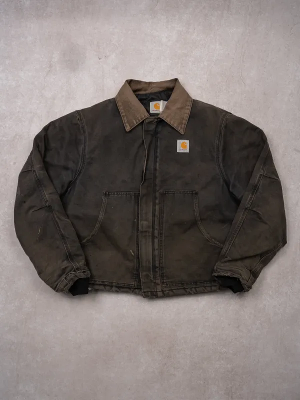 Vintage Rugged Washed Brown Carhartt Arctic Jacket (M/L) sold by Rebalance Vintage