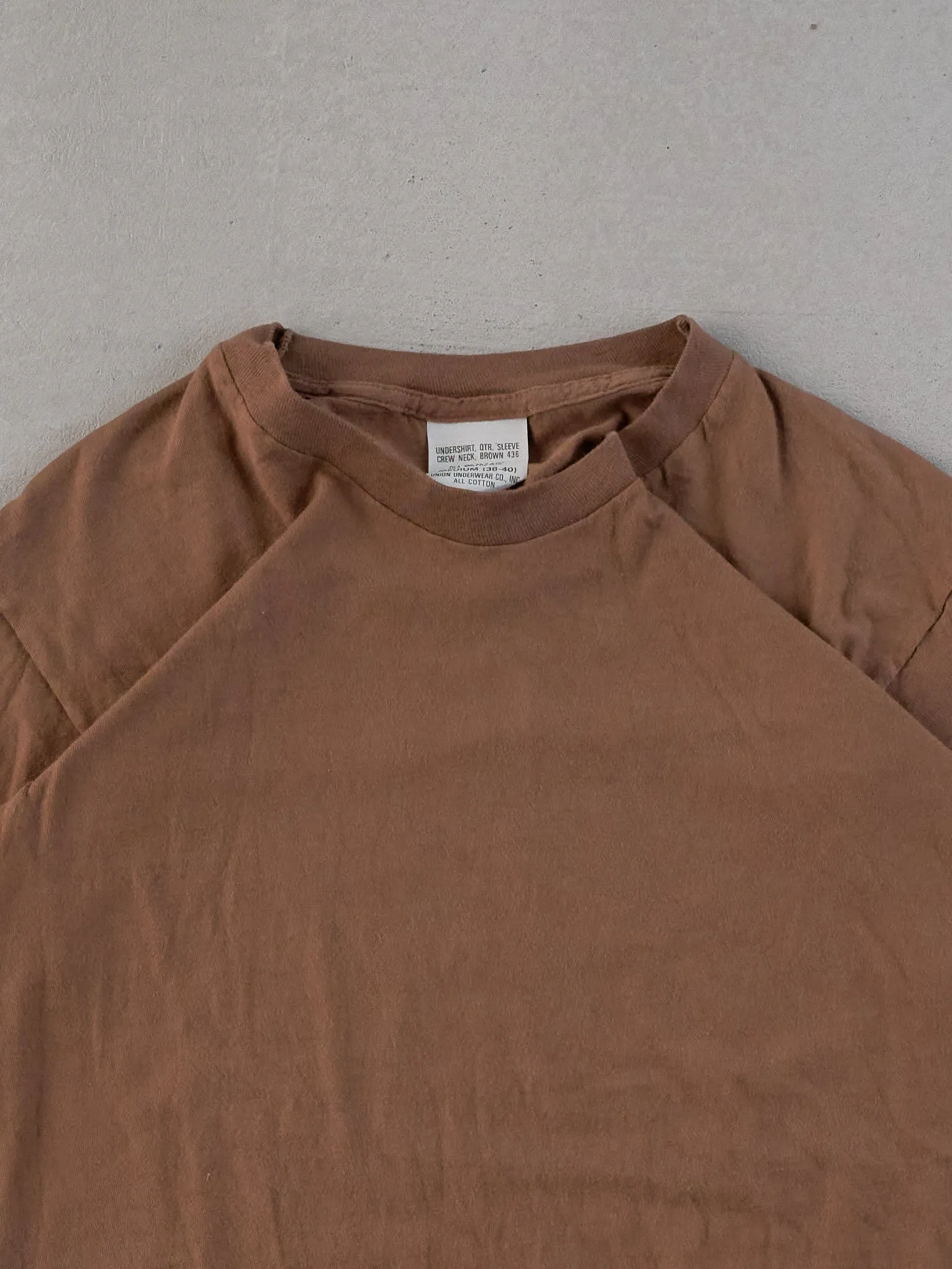 Vintage 9os Brown Union Co. Single Stitch Tee (S) sold by Rebalance Vintage product image thumbnail 2
