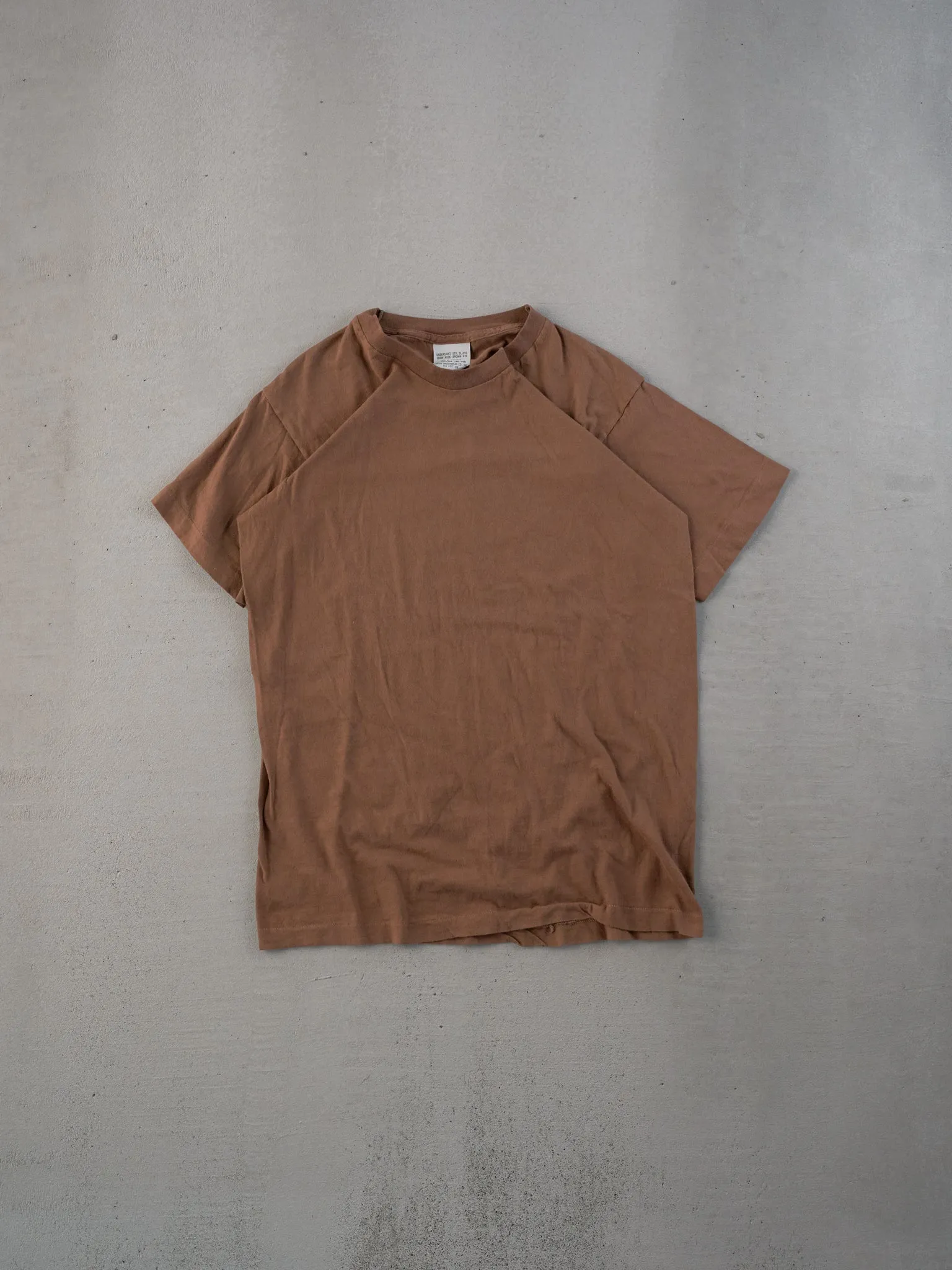 Vintage 9os Brown Union Co. Single Stitch Tee (S) sold by Rebalance Vintage