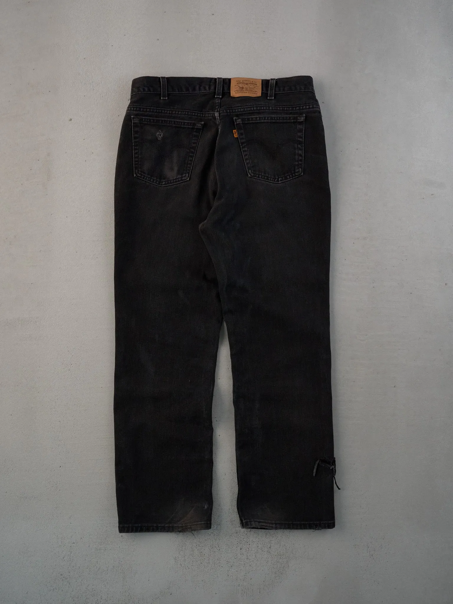 Vintage 70s Black Levi's 506 Denim Jeans (34x29) sold by Rebalance Vintage product image thumbnail 2