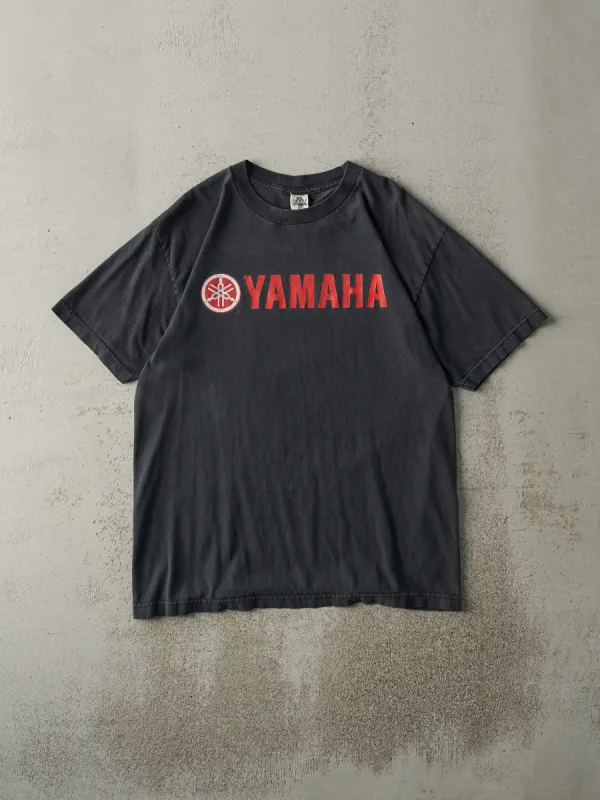 Vintage Y2K Faded Black Yamaha Logo Tee (M) sold by Rebalance Vintage
