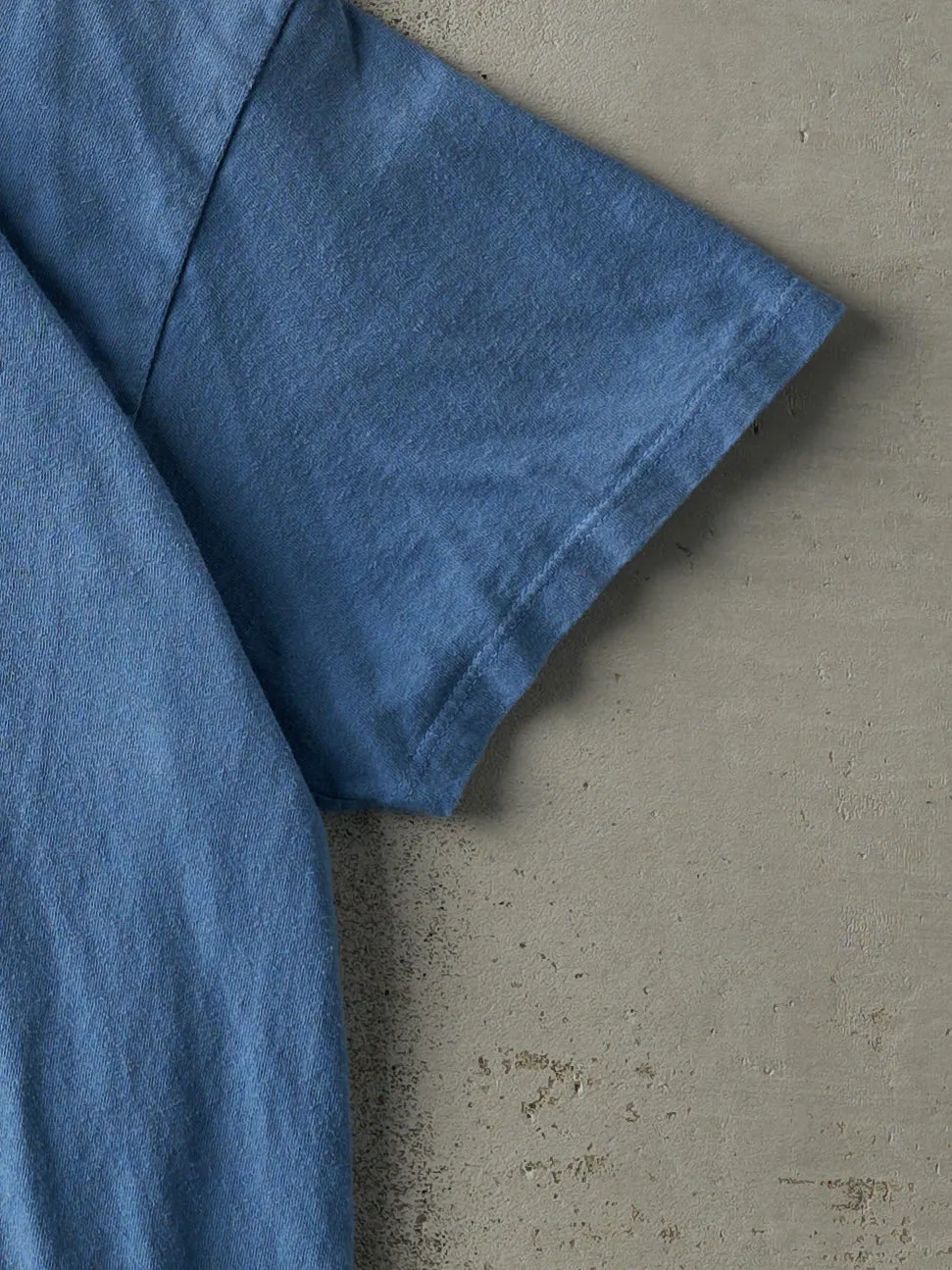 Vintage 90s Slate Blue Nike Logo Tee (M) sold by Rebalance Vintage product image thumbnail 3