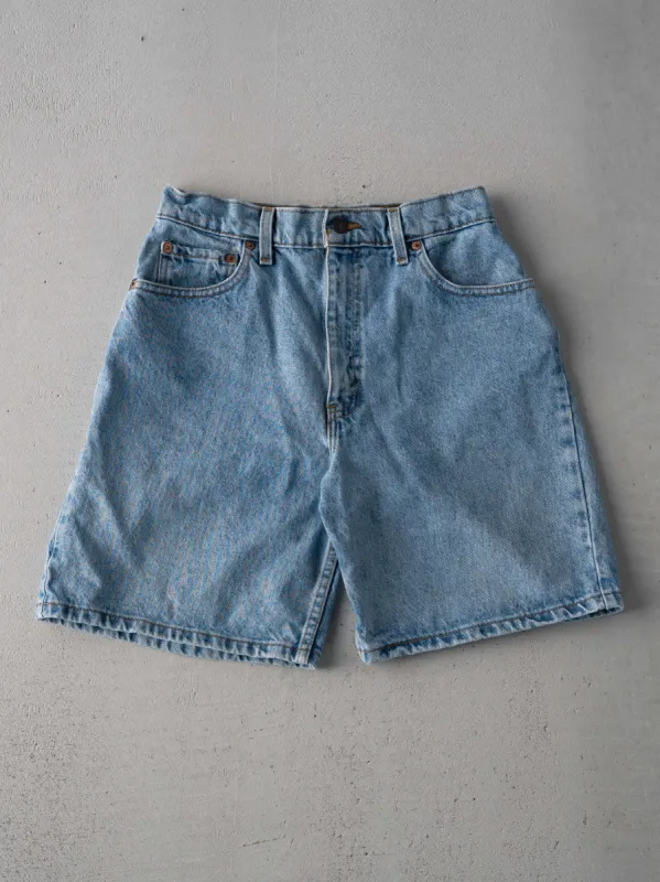 Vintage 90s Blue Levi 551 Denim Shorts (28 x 7) sold by Rebalance Vintage