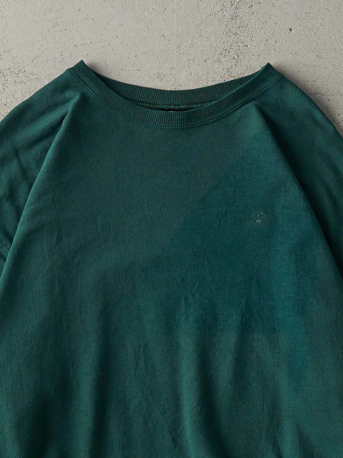 Vintage Y2K Forest Green Starter Blank Crewneck (L) sold by Rebalance Vintage product image thumbnail 2