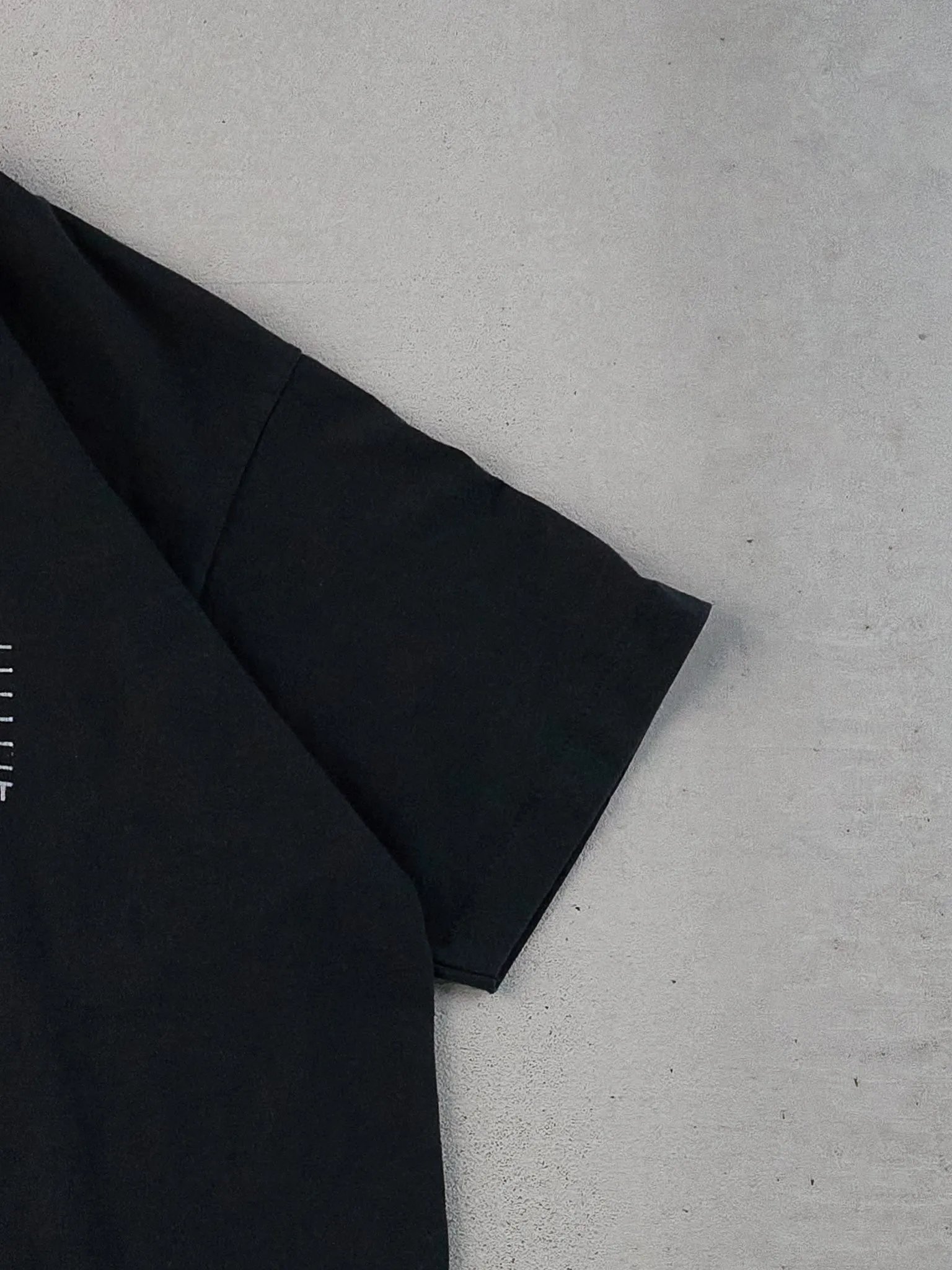 Vintage 90s Black Single Stitched Oscar's Production Graphic Tee (M) sold by Rebalance Vintage product image thumbnail 3