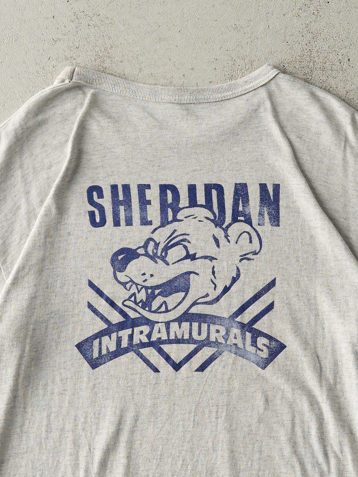 Vintage 90s Heather Grey Sheridan Campus Recreation Tee (M) sold by Rebalance Vintage product image thumbnail 4
