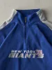 Vintage 90s Blue & Grey New York Giants Quarter Zip Fleece (XXL) sold by Rebalance Vintage