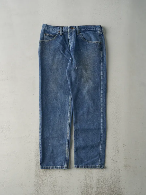 Vintage 90s Mid Wash Lee Regular Fit Jeans (33x29) sold by Rebalance Vintage