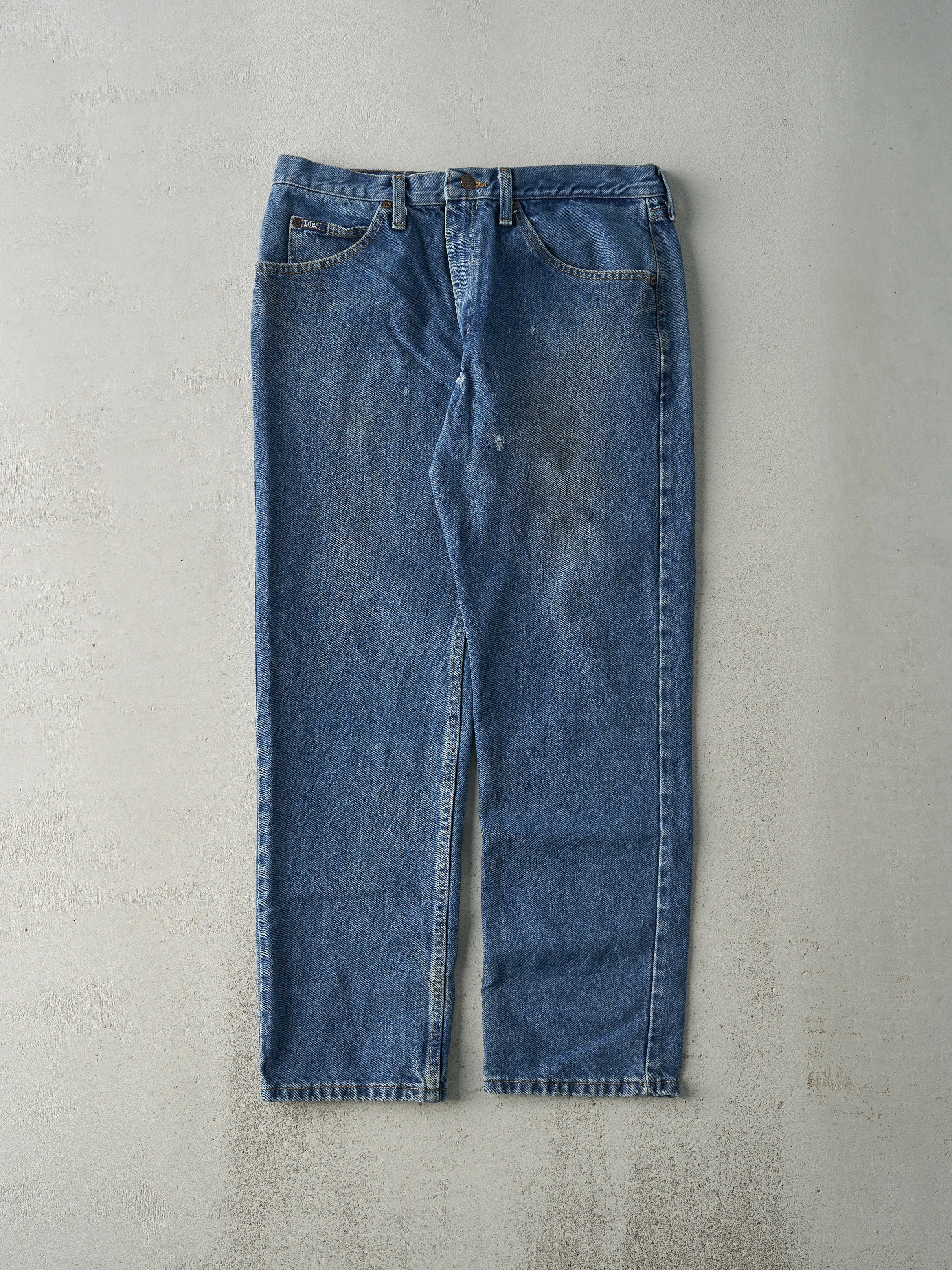 Vintage 90s Mid Wash Lee Regular Fit Jeans (33x29) sold by Rebalance Vintage
