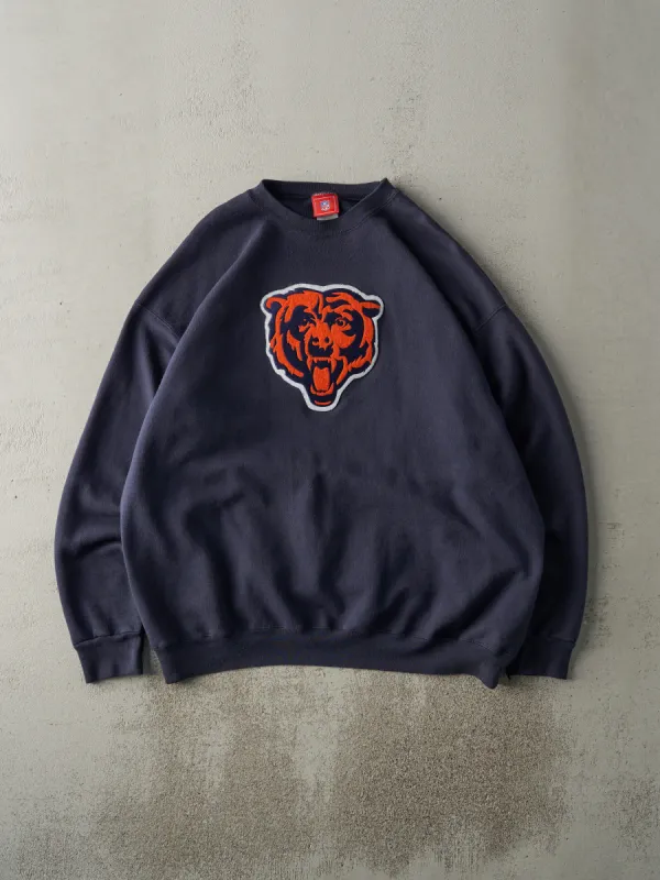 Vintage 90s Navy Blue Chicago Bears Crewneck (XXL) sold by Rebalance Vintage