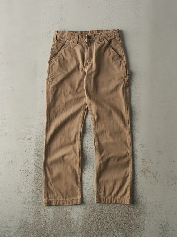 Vintage Y2K Beige Carhartt Lightweight Carpenter Pants (30x28.5) sold by Rebalance Vintage