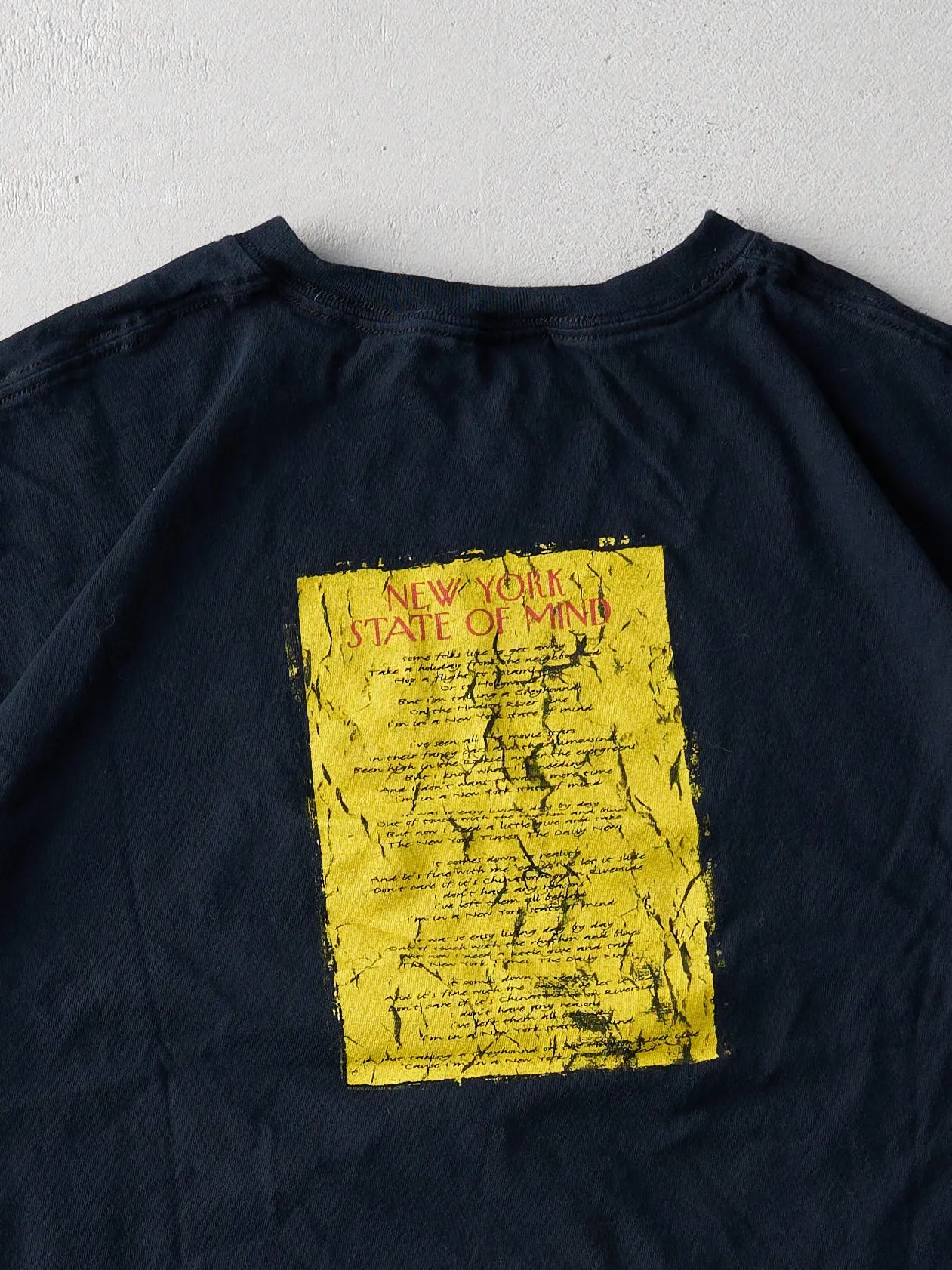 Vintage 06' Black Billy Joel Madison Square Garden Tour Tee (L) sold by Rebalance Vintage product image thumbnail 4