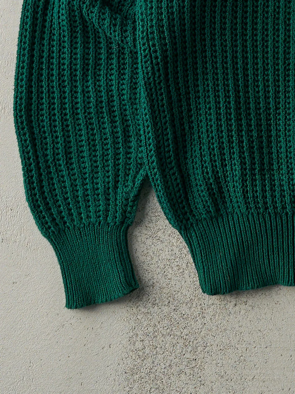Vintage 90s Forest Green Nautica Knit Sweater (M) sold by Rebalance Vintage product image thumbnail 3
