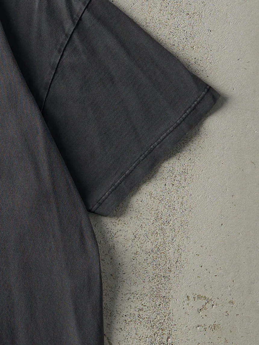 Vintage 90s Faded Black Blank Tee (M) sold by Rebalance Vintage product image thumbnail 4