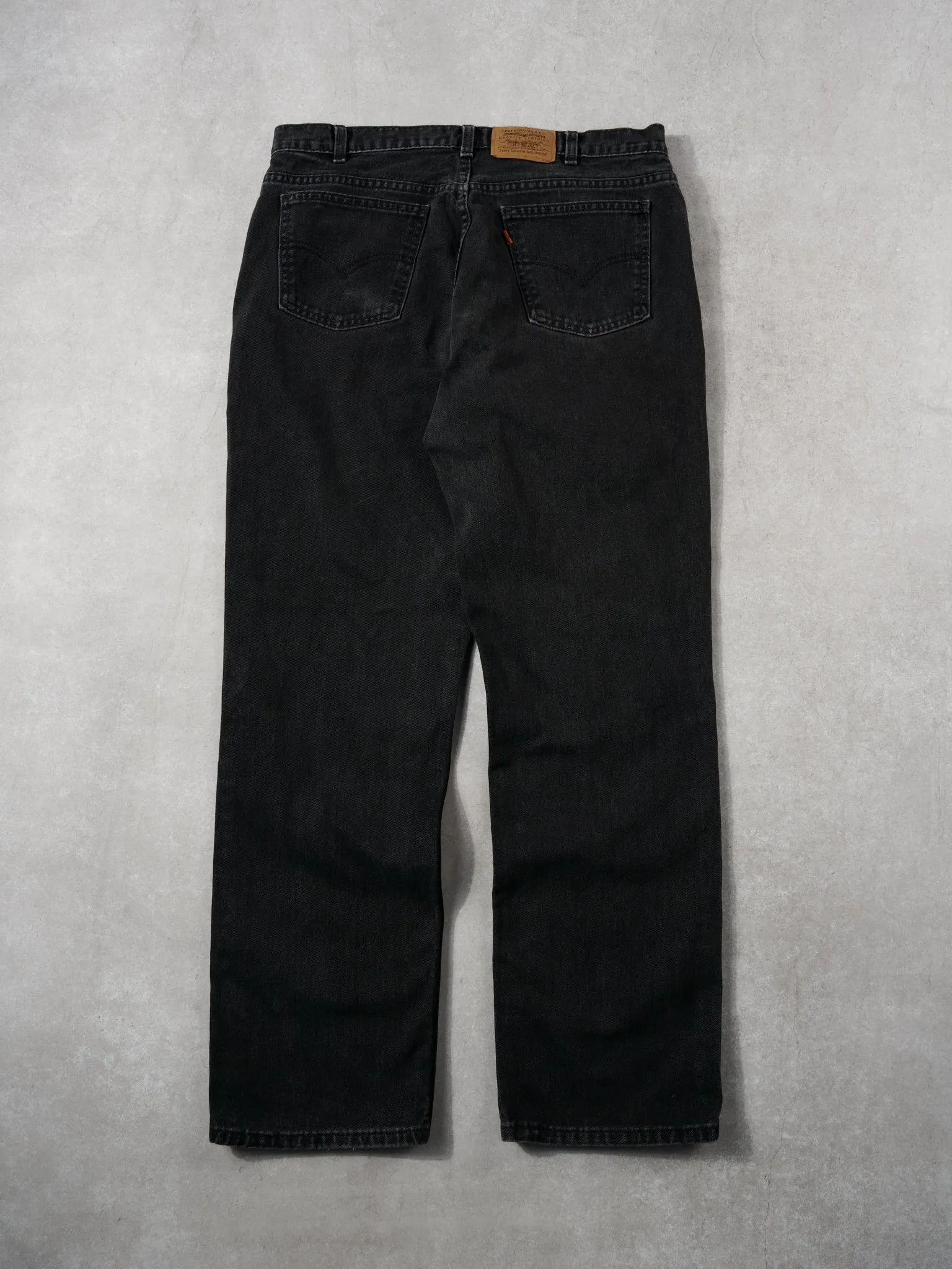 Vintage 80s Black Levi Denim Jeans (34 x 31) sold by Rebalance Vintage product image thumbnail 2
