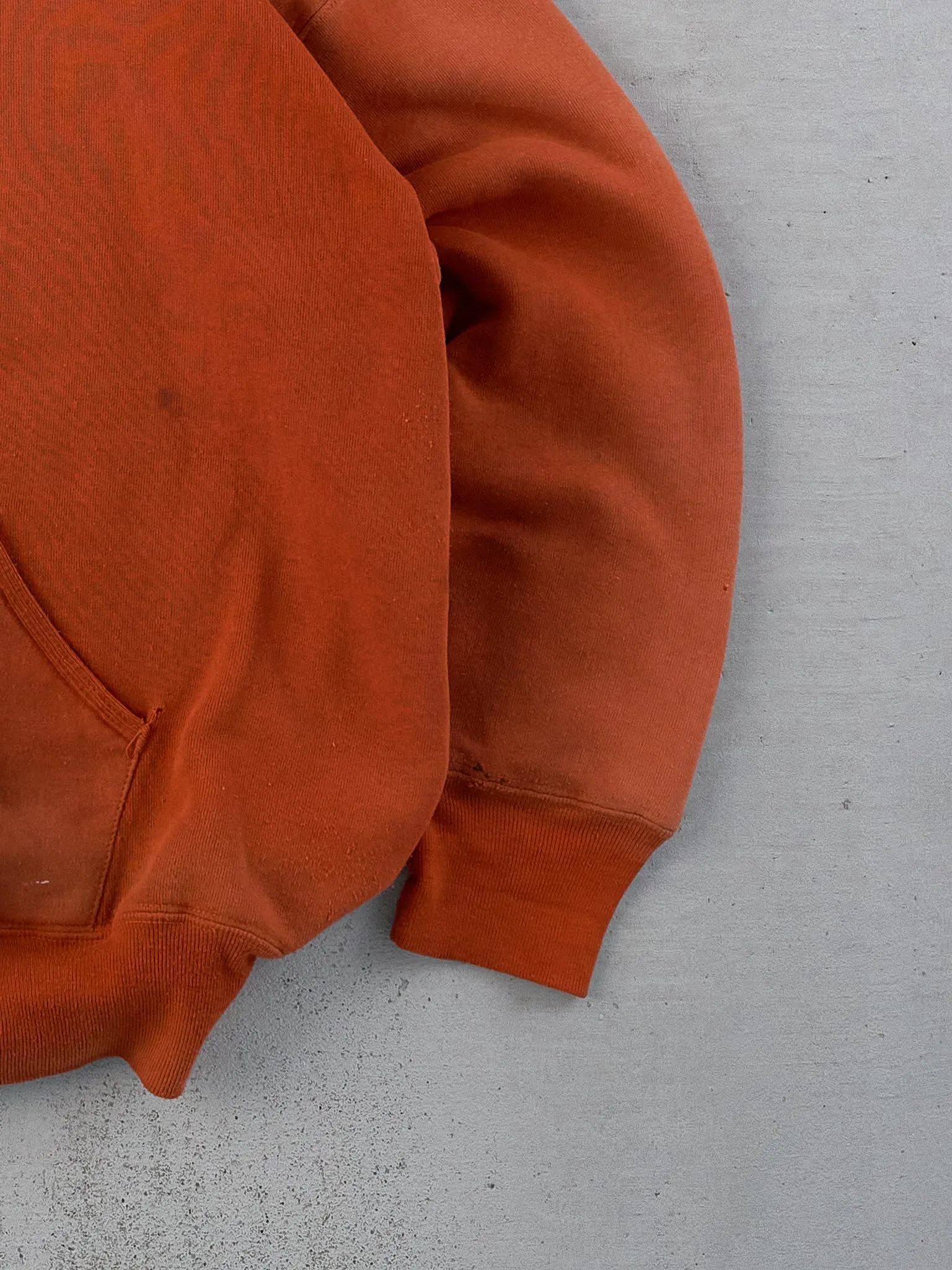 Vintage 80s Orange Russell Athletics Asplundh Double Snap Zip Up (L) sold by Rebalance Vintage product image thumbnail 5