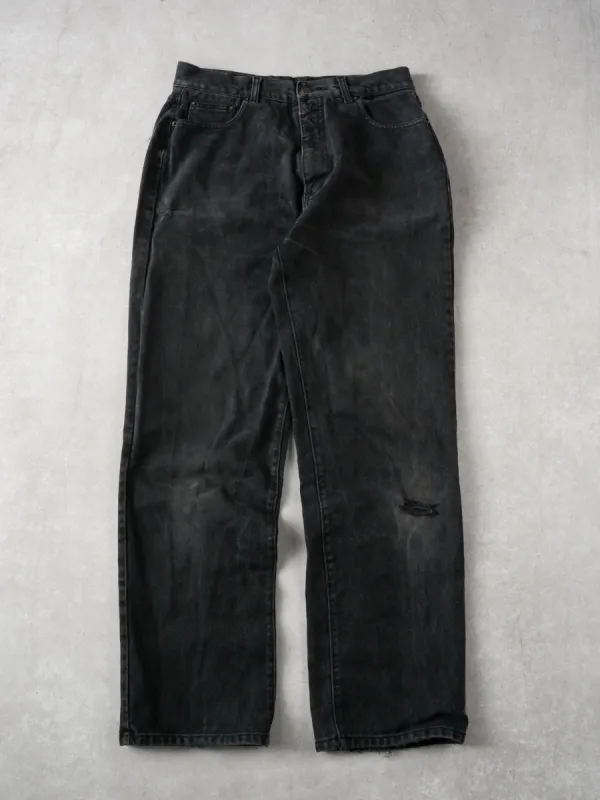 Vintage Washed Black Marlboro Classic Denim Jeans (34 x 32) sold by Rebalance Vintage
