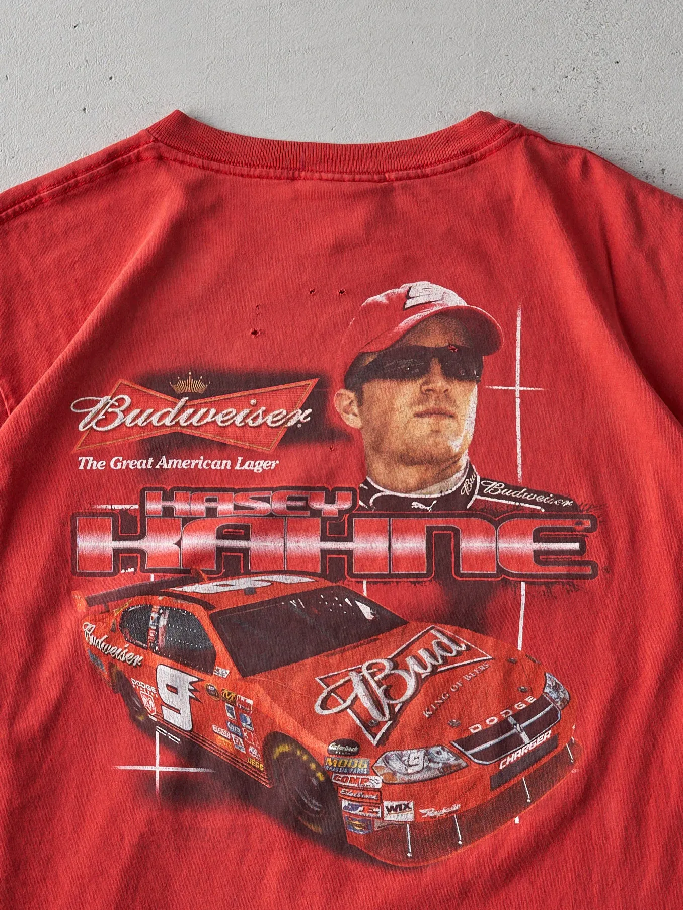 Vintage 90s Red Kasey Kahne Daytona 500 Racing Tee (M) sold by Rebalance Vintage product image thumbnail 4