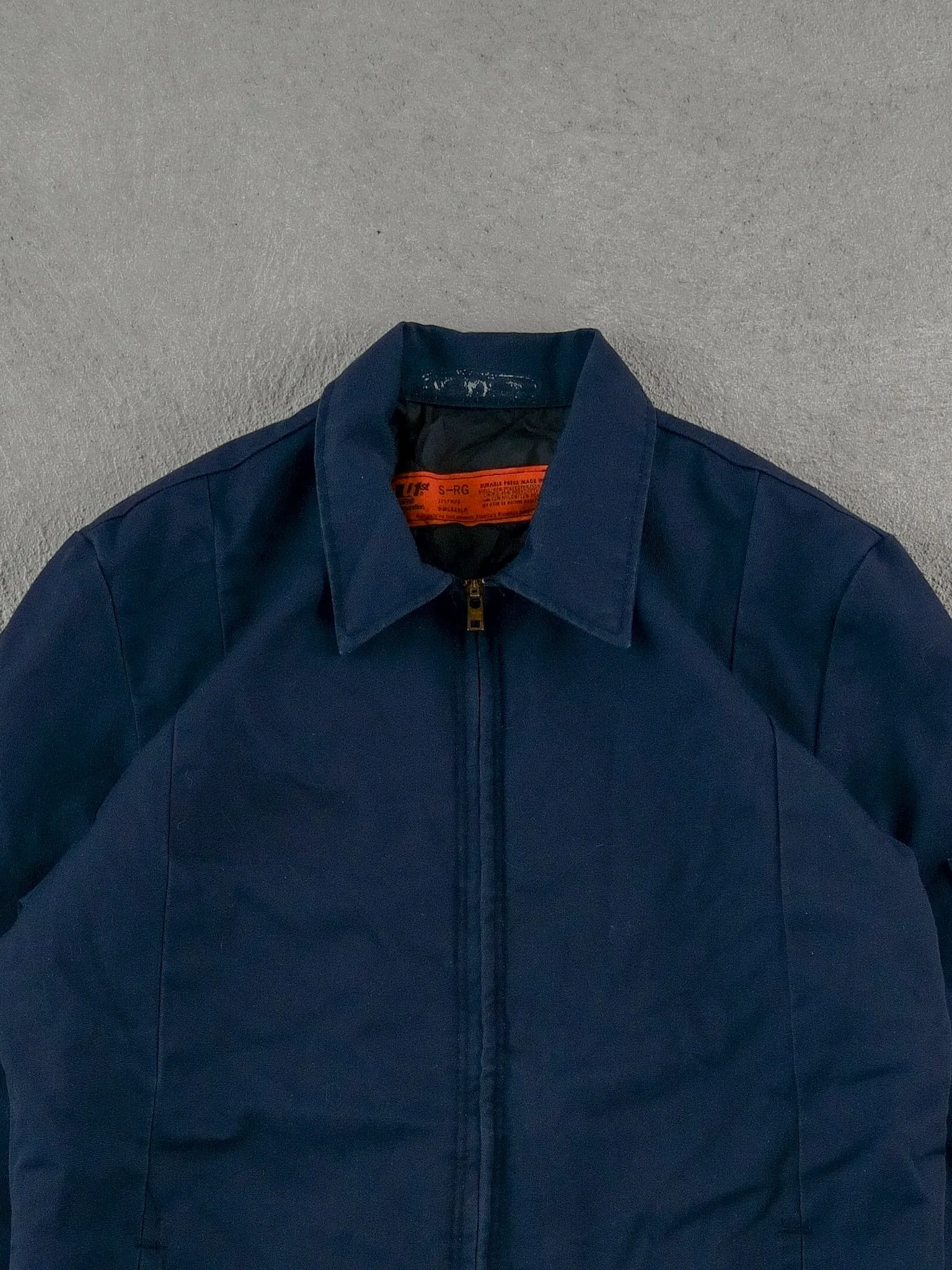 Vintage 90s Navy Blue UniFirst Corp Collared Button Up (M) sold by Rebalance Vintage product image thumbnail 2