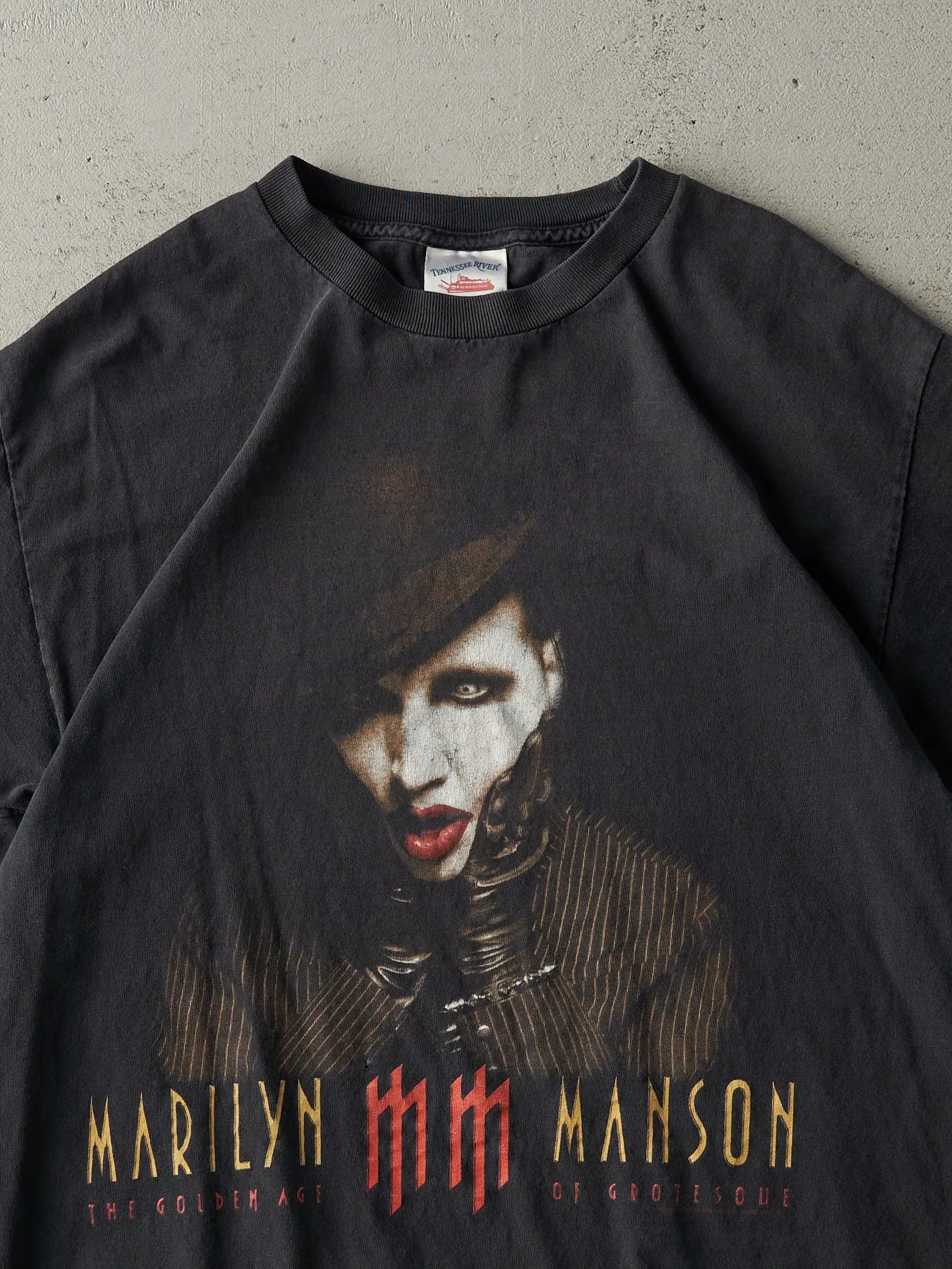 Vintage 05' Black Marilyn Manson Band Tee (M) sold by Rebalance Vintage product image thumbnail 2
