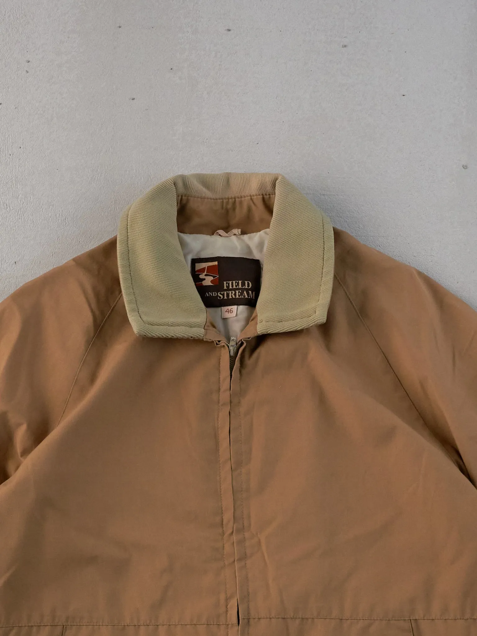 Vintage 70s Khaki Field and Stream Collared Windbreaker (M/L) sold by Rebalance Vintage product image thumbnail 2