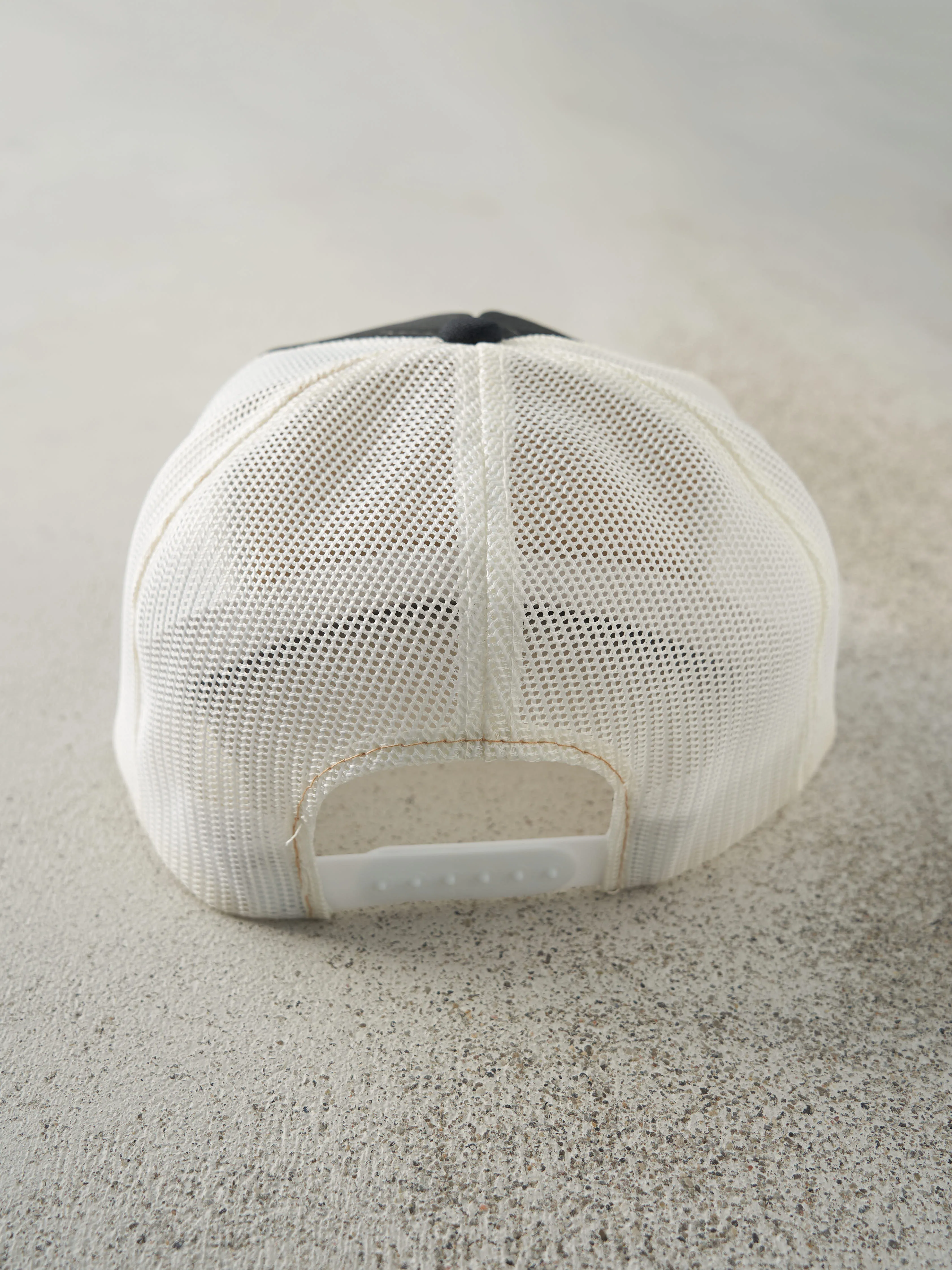 Vintage 80s Black & White Potatoes Foam Trucker Hat sold by Rebalance Vintage product image thumbnail 3