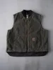 Vintage 90s Faded Green Carhartt Vest (XXL) sold by Rebalance Vintage
