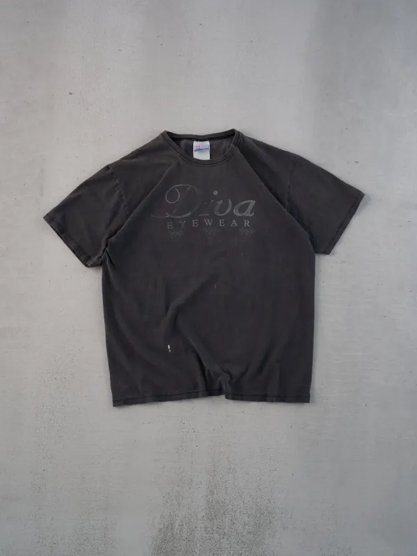 Vintage 90s Black Diva Eyewear Graphic Tee (M) sold by Rebalance Vintage